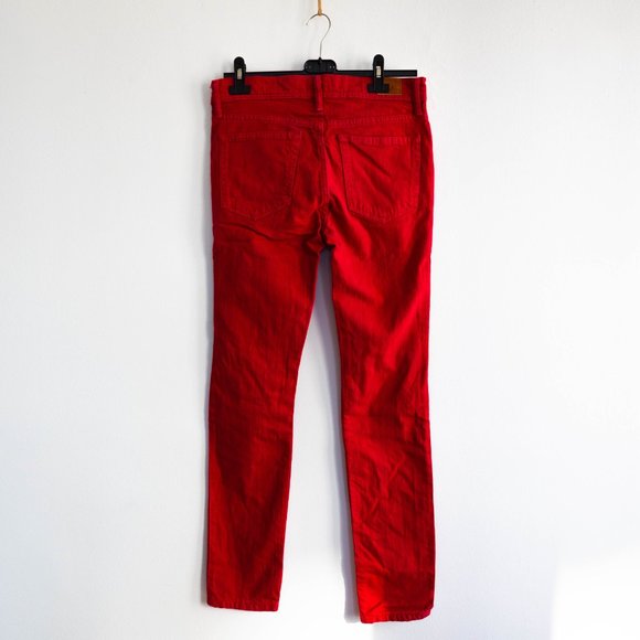 Urban Outfitters BDG Red Ripped Men's Jeans - Picture 2 of 5